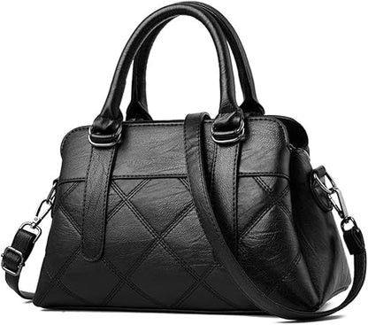 Women Soft Vegan Leather Handbag